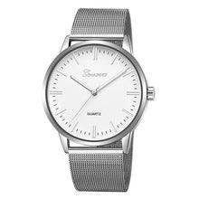 Load image into Gallery viewer, Fashion ladies Wristwatch stainless steel mesh strap quartz watch simple casual Wristwatch exquisite Wristwatch